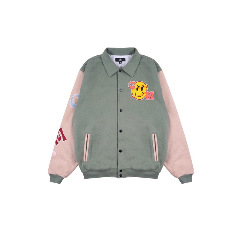 jaket varsity 3second pria 737383