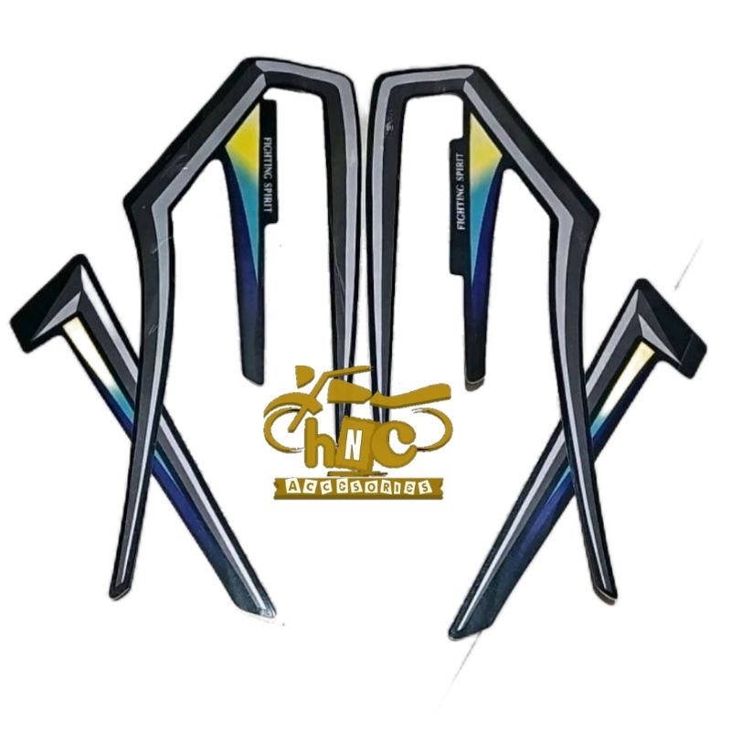 STRIPING RX KING 2001 STICKER RX KING 2001 HIJAU