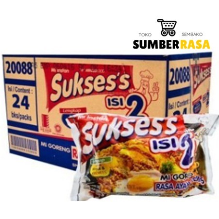 

Sukses Mie Isi 2 Goreng Dus All Varian