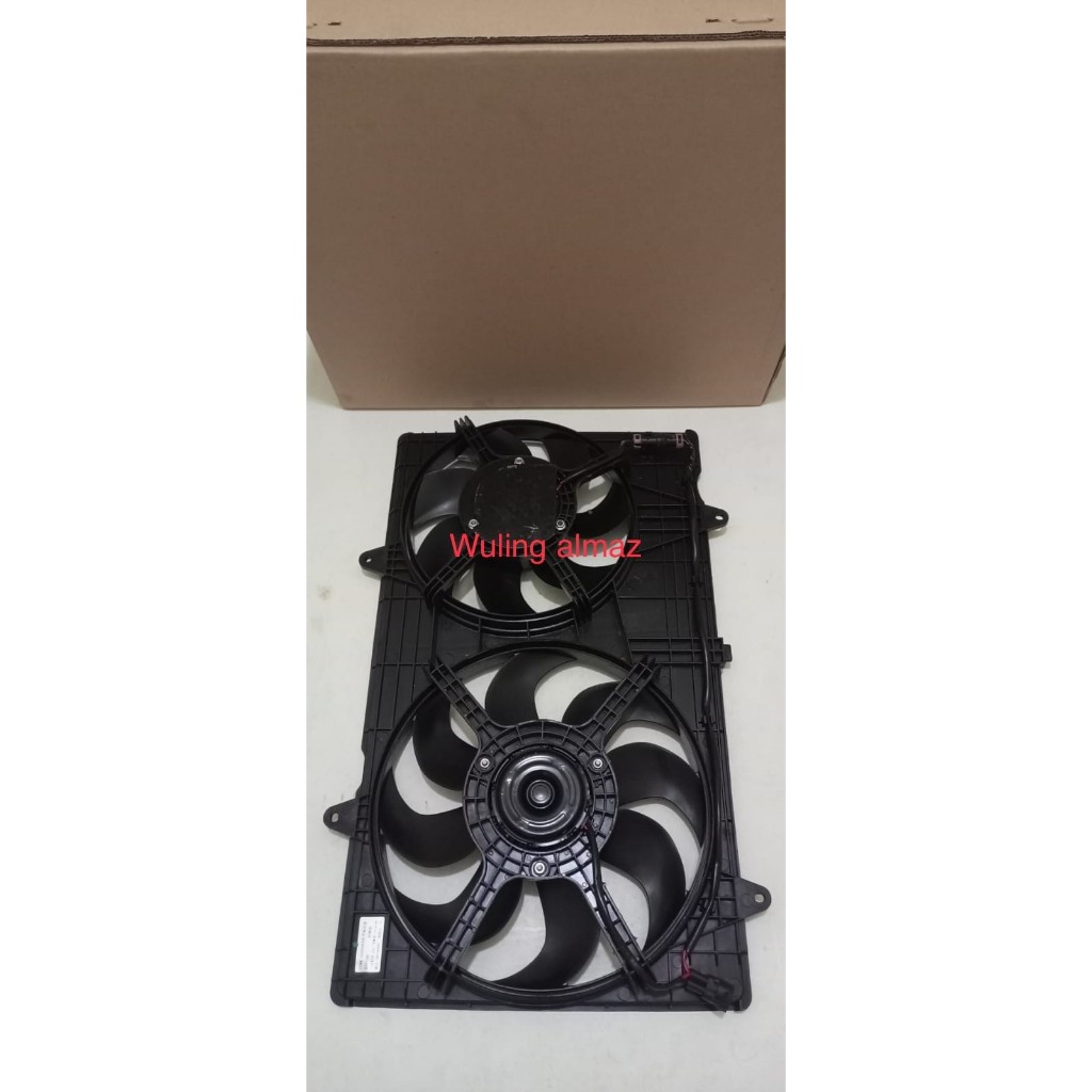 Motor fan extra fan kipas radiator komplit shouroud fan wuling almaz