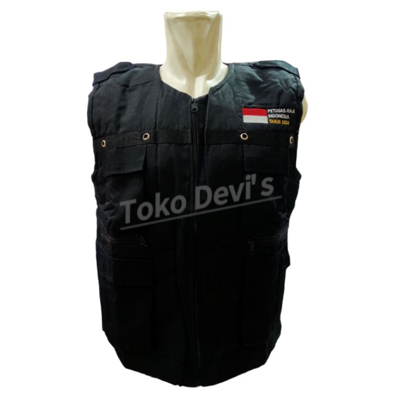 Rompi Pelayan/Petugas Haji  Bordir, Rompi Haji Bordir