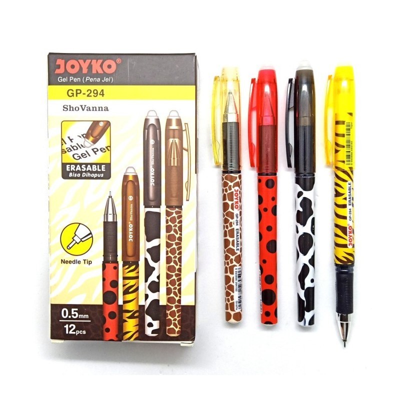 

[PACK] Pulpen Ballpoint Pen Gel 0,5 Motif - Joyko GP-294 MURAH