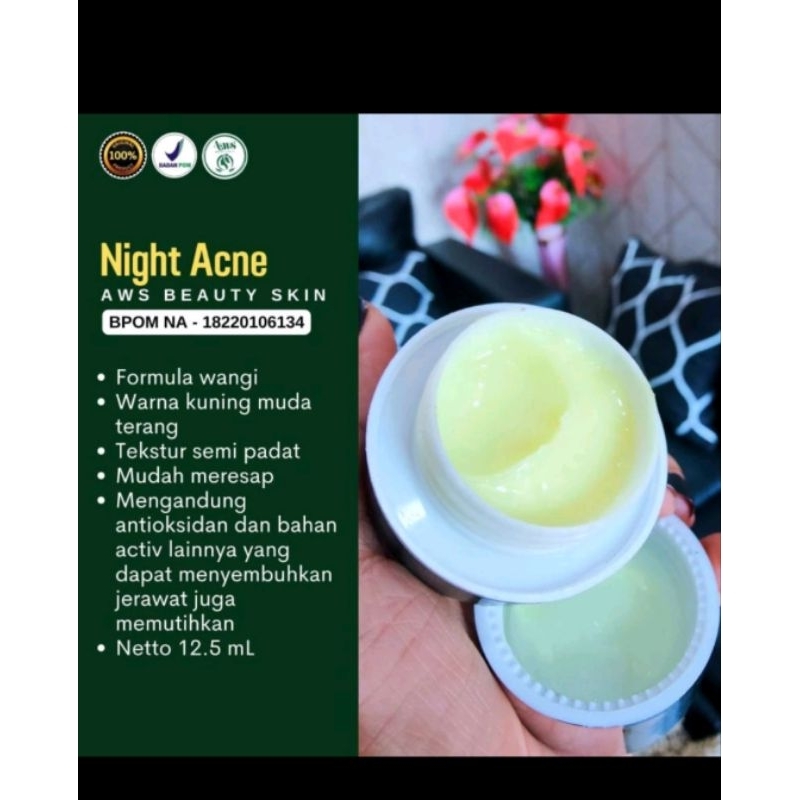 NIGHT CREAM ACNE AWS