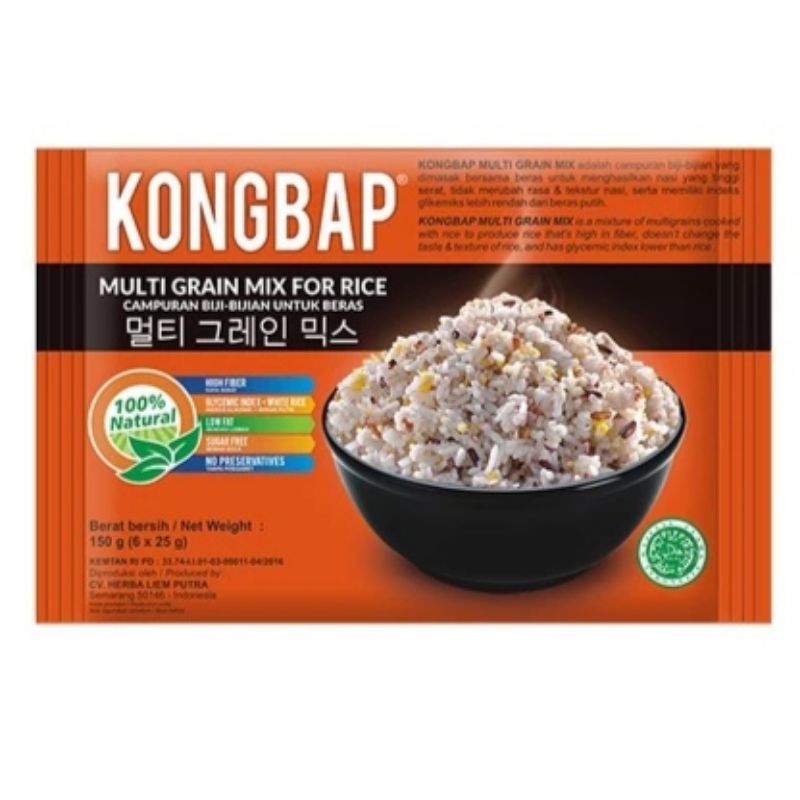 

Kongbab Original Beras Multigrain Mix (pack)