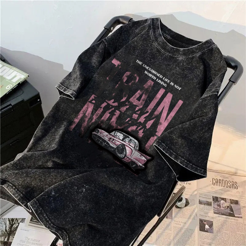 EXCETRA T-shirt Pria Oversize | Kaos Washed Pria Oversize | Kaos Cowok Distro Original 100% | Americ