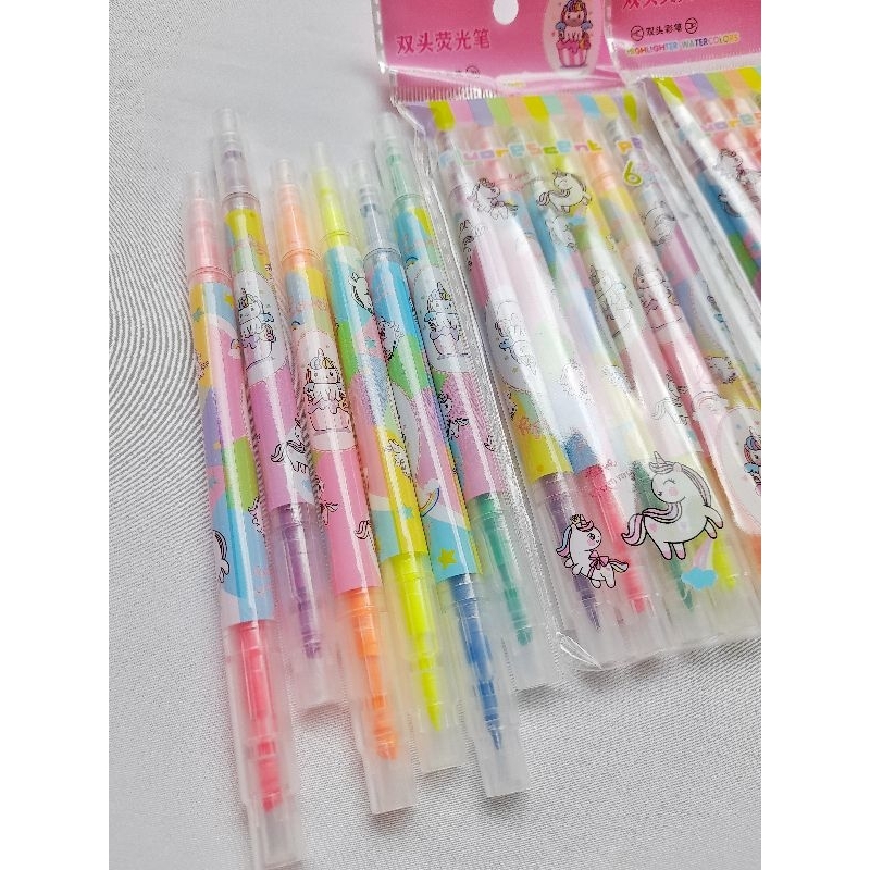 

Stabilo Double Tip Dua Mata Pena Highlighter 6 Warna