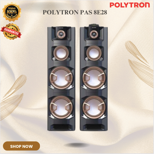 POLYTRON SPEAKER AKTIF PAS 8E28 SPEAKER/PAS8E28/PAS-8E28/PAS 8E28/POLYTRON SPEAKER AKTIF DOUBLE WOOF