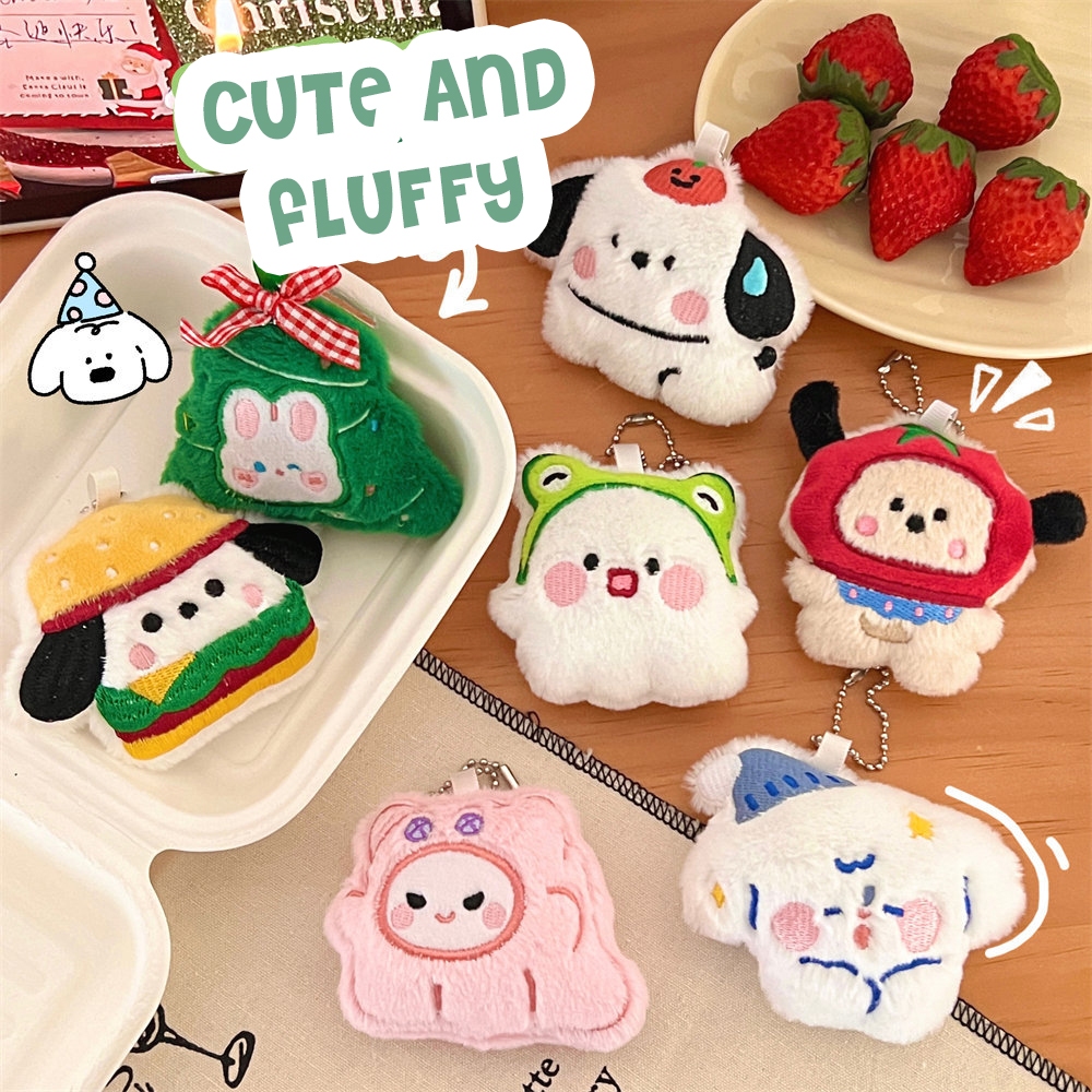 Gantungan Boneka Keychain Boneka Gantungan Kunci Kawaii Lucu