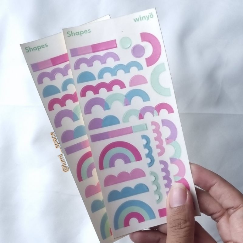 

WINYO - STICKER VINYL SHAPES / STICKER