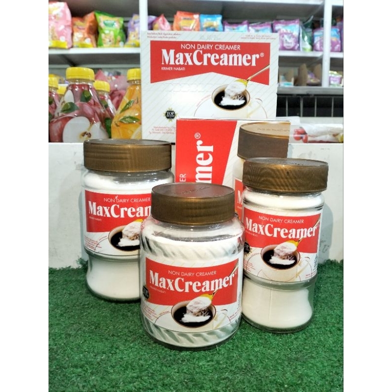 

MaxCreamer Kaca Non Dairy Creamer Krimer Nabati Lokal HALAL