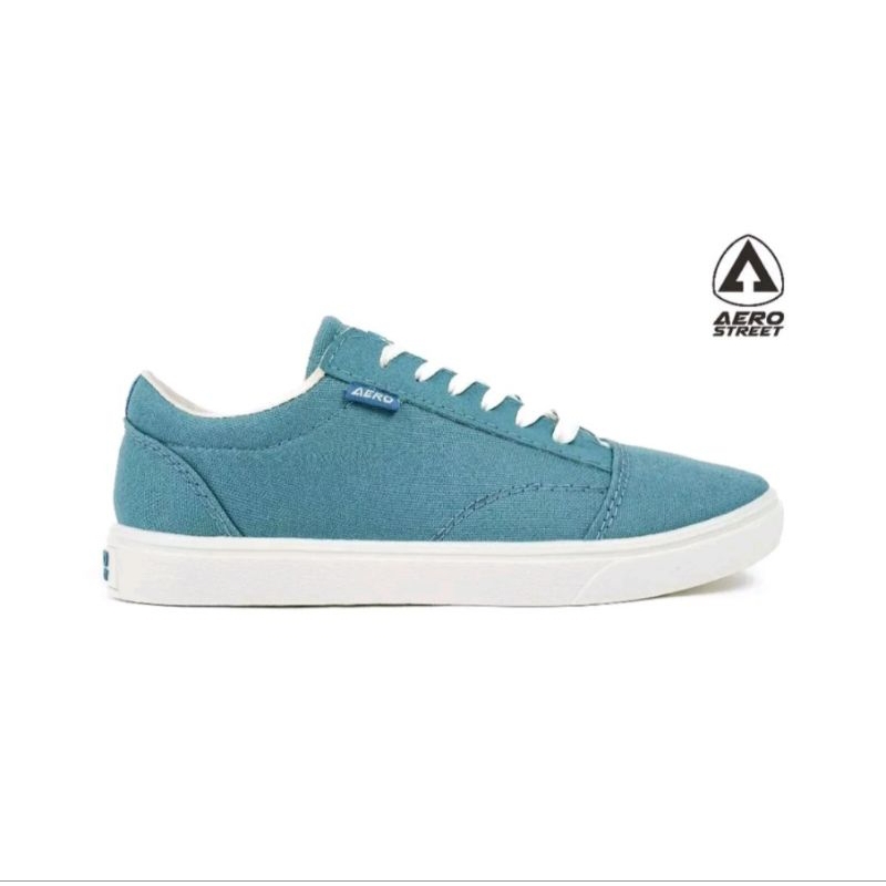 Aerostreet 37 - 44 Massive Basic Natural Biru Tua Pastel Natural - Sepatu Sneakers Casual