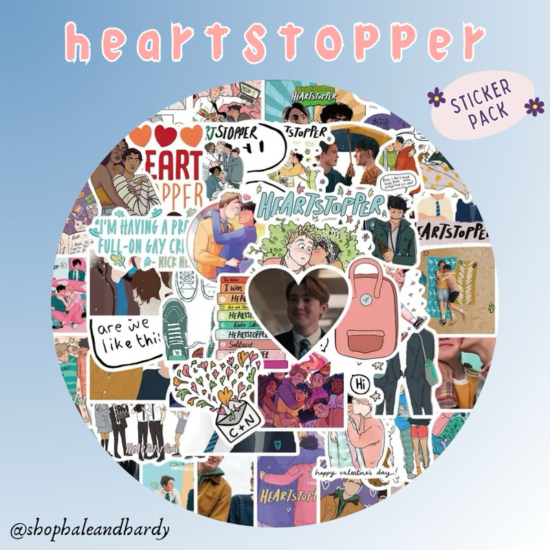 

Heartstopper Sticker Pack | Stiker Tumblr Aesthetic TV Show Heartstopper by Alice Oseman