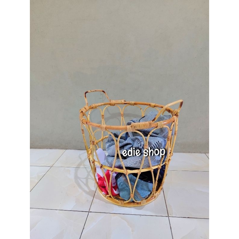 keranjang baju keranjang laundry keranjang rotan