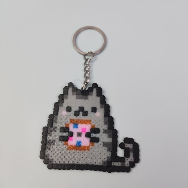 Gantungan Kunci Keychain Beads Pusheen