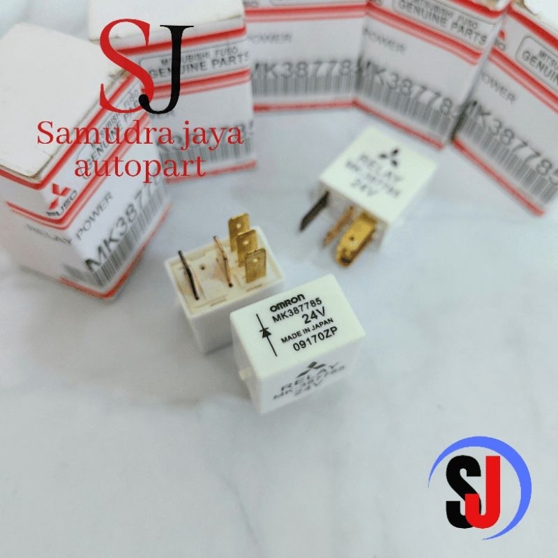 relay 24V 5 pin relay omron 24 volt kaki 5 Canter ps125 turbo