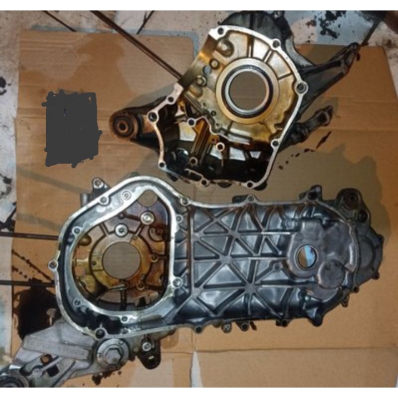 blok tengah krengkes crankcase kalter kanan kiri ori yamaha mio m3 mio z mio s
