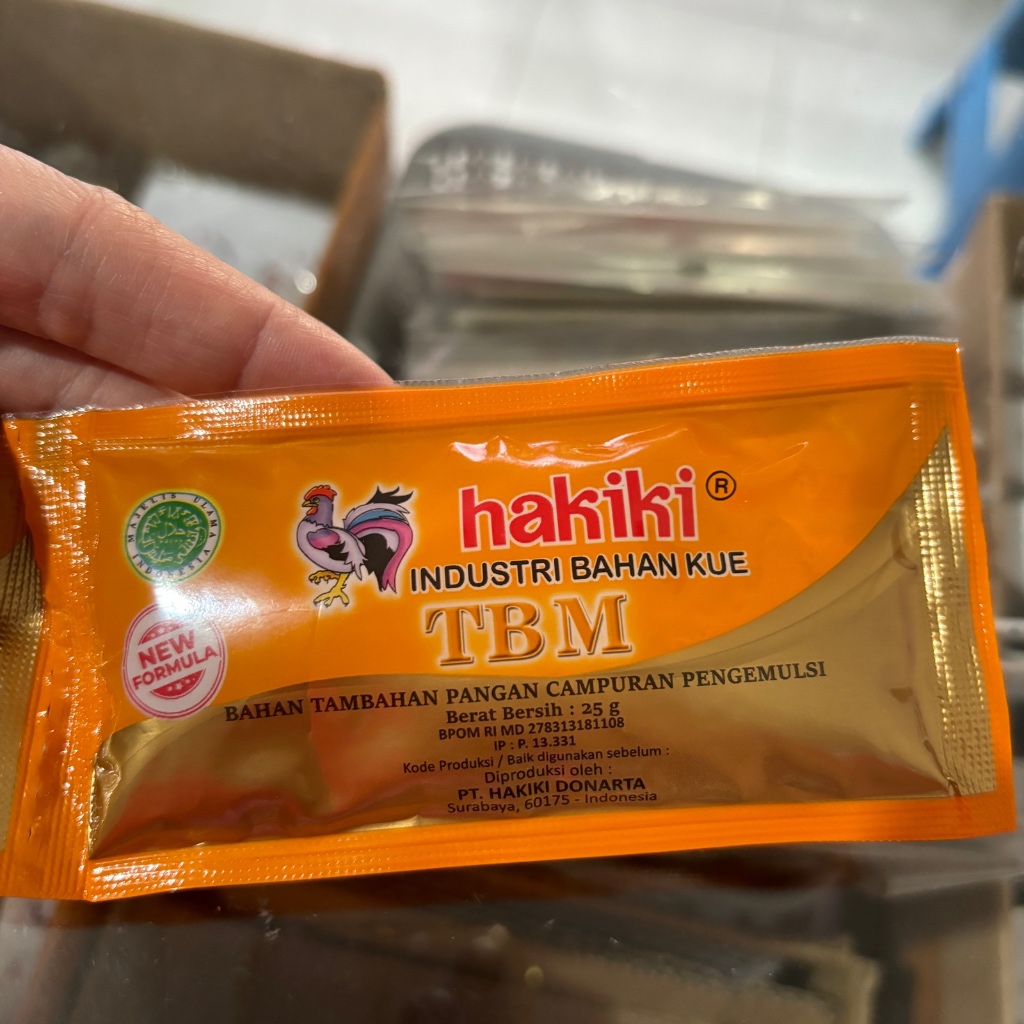 

Hakiki tbm 25 gram bahan kue halal