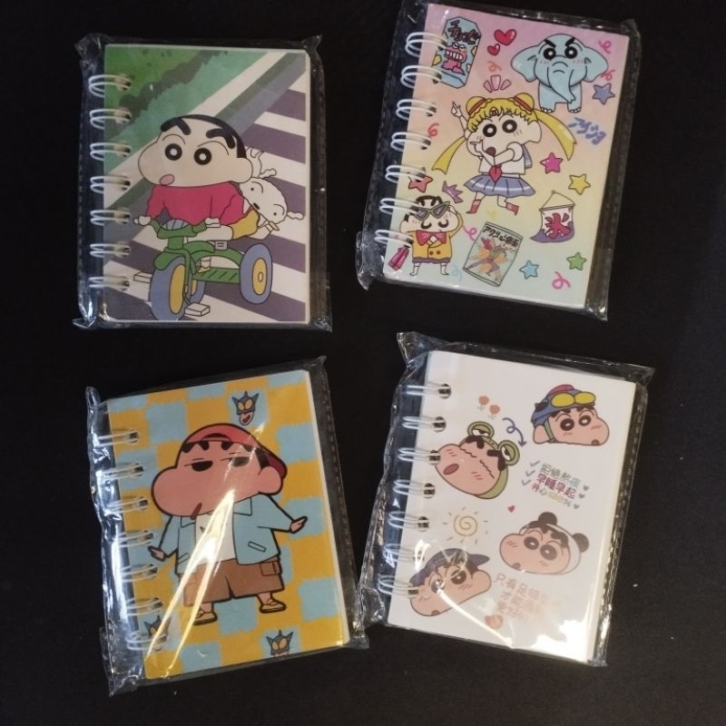 

mini notes spiral shinchan