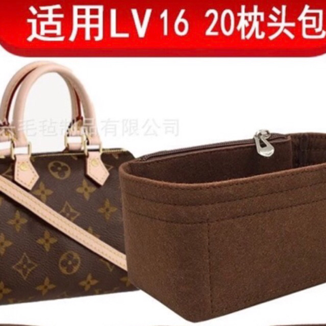 Bag organizer speedy mini bandou 16 / dalaman organiser tas inside inner bag