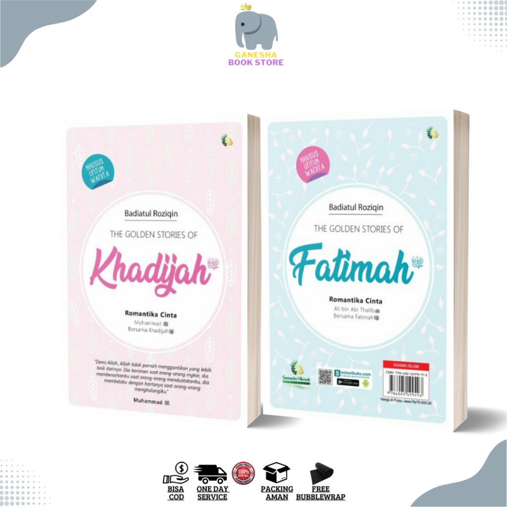 Buku The Golden Stories Of Khadijah & Fatimah by Badiatul Roziqin