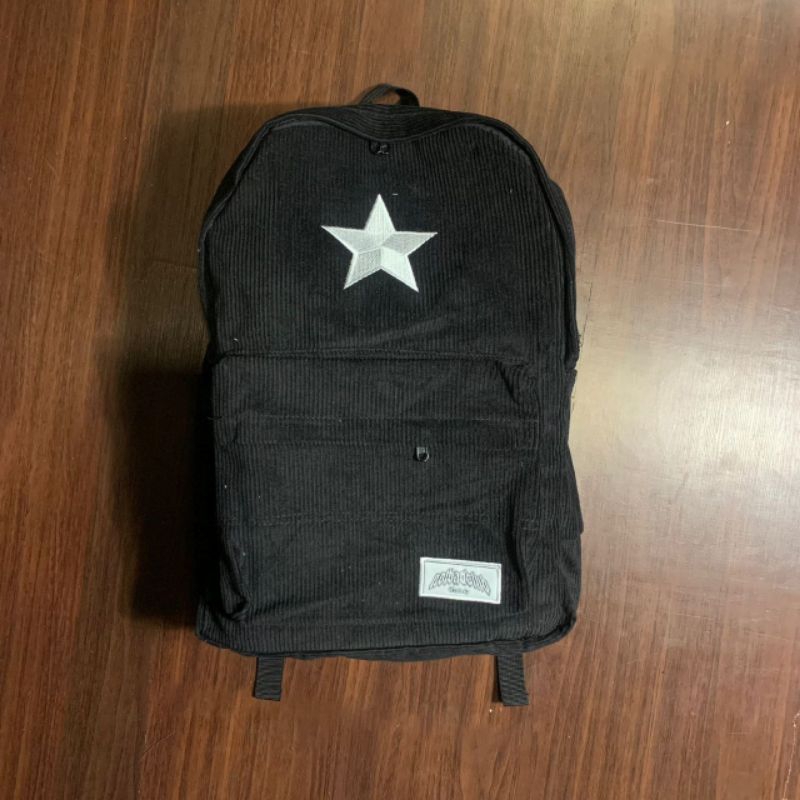 terlaris tas ransel sekolah star corduroy backpack corduroy pria wanita tas laptop corduroy