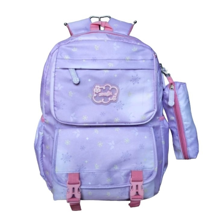 Tas ransel sekolah anak alto silver girl/tas ransel sekolah sd.smp alto silver girl