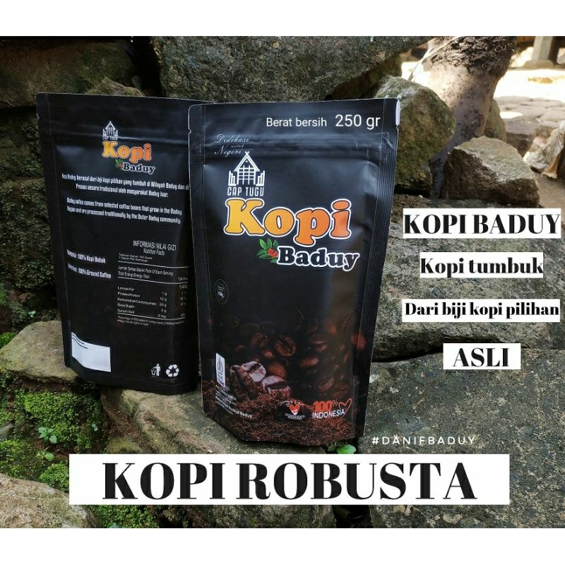 

KOPI BADUY kopi bubuk tumbuk dari biji kopi pilihan