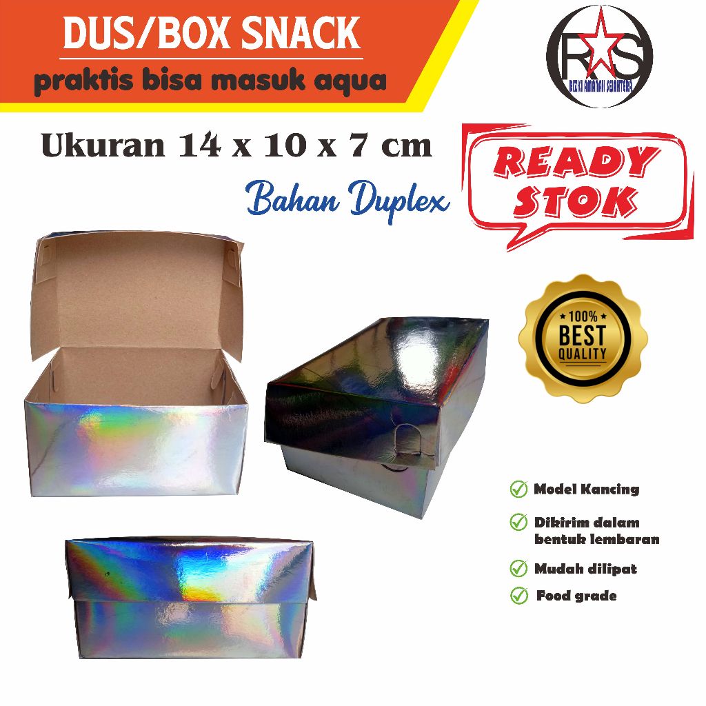 

Dus Snack / Box Snack Lapis Silver Harga Praktis Aqua