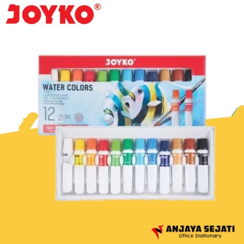 

Cat Air | Water Colour Joyko 12 Warna 6 ml