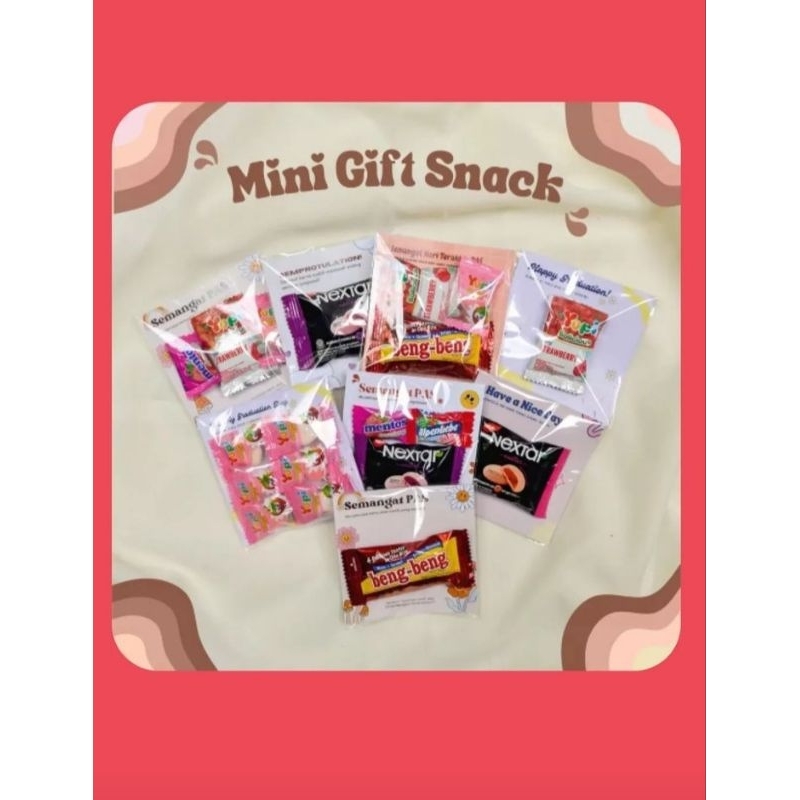 

MINI GIFT SNACK ||MINI HAPERS || Krtu Ucapan Snack MURAHH