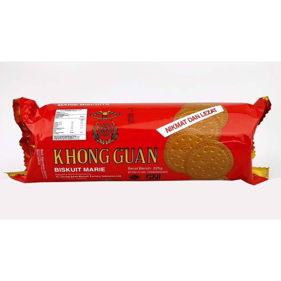 

Khong Guan Biskuit Marie 225 gr