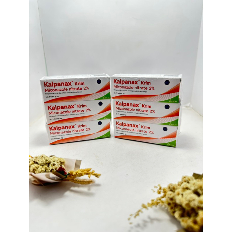 Kalpanax Cream 5 Gr (1 Slop = 6 pcs) kalpanak krim obat panu kutu kurap