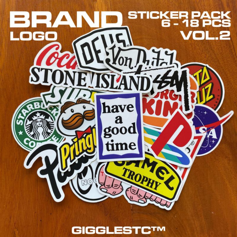 

Sticker Pack Brand Logo Vol.2
