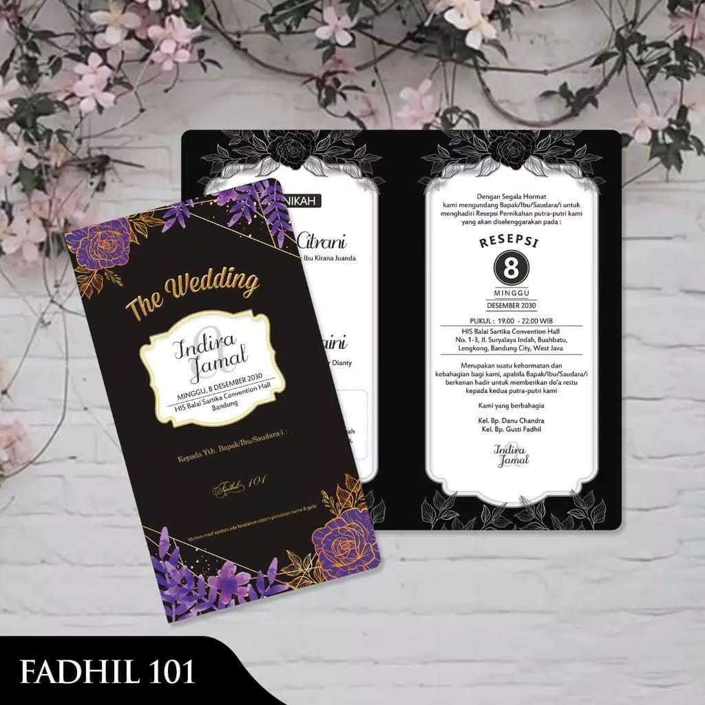 Undangan Pernikahan Undangan Pernikahan Murah Terbaru Undangan Custom Undangan Aesthetic Undangan Se