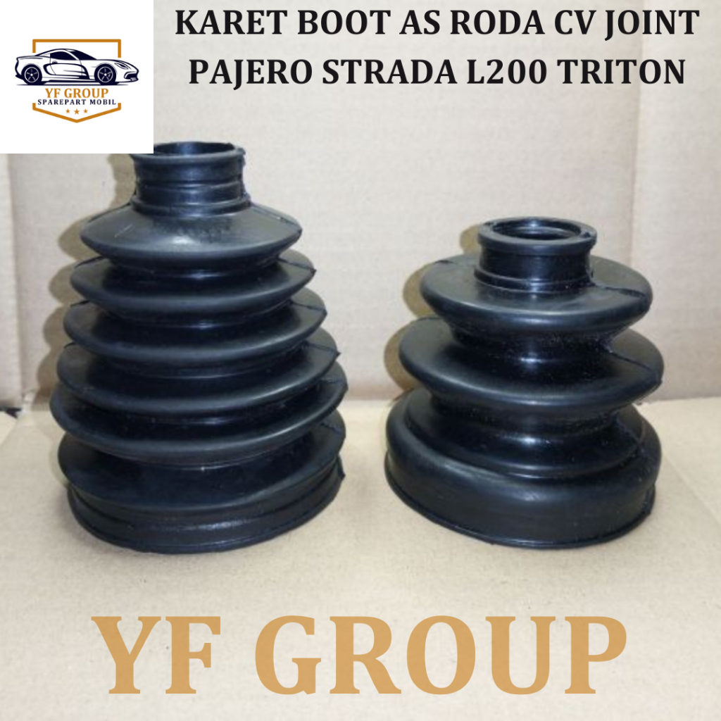 SPAREPART MOBIL KARET BOOT AS RODA CV JOINT PAJERO STRADA L200 TRITON