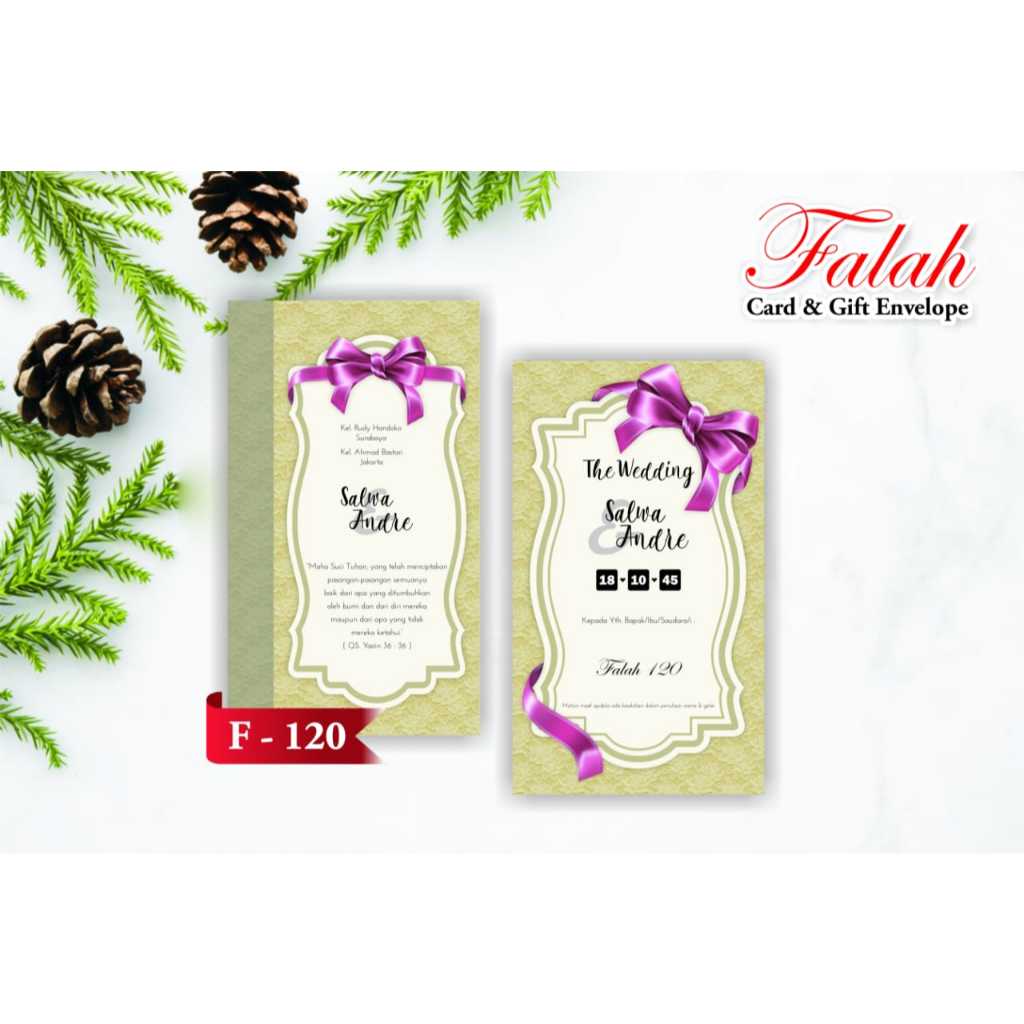 Undangan Pernikahan Undangan Pernikahan Murah Terbaru Undangan Custom Undangan Aesthetic Undangan Se