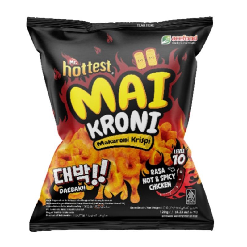 

mr. hottest maikroni makroni krispi hot & spicy chicken pedas lv 10