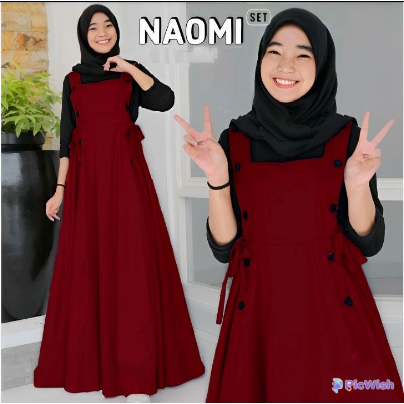Gamis Crinkle Airflow Premium Ootd Korean girl Muslimah Fashionable Dress terbaru Bahan Crinkle Airf