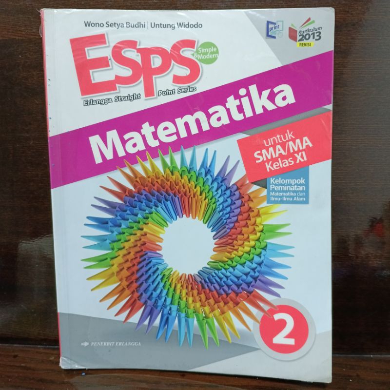 BUKU ESPS MTK PEMINATAN KELAS 11/XI/2 SMA