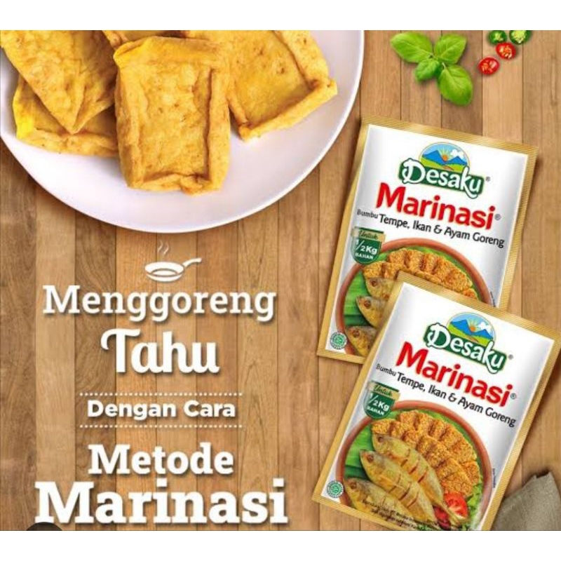 Desaku Marinasi Tempe Ayam Tahu