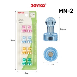 

Magnet Warna / Magnet Besi Berani / Magnet Papan Tulis Joyko MN-2