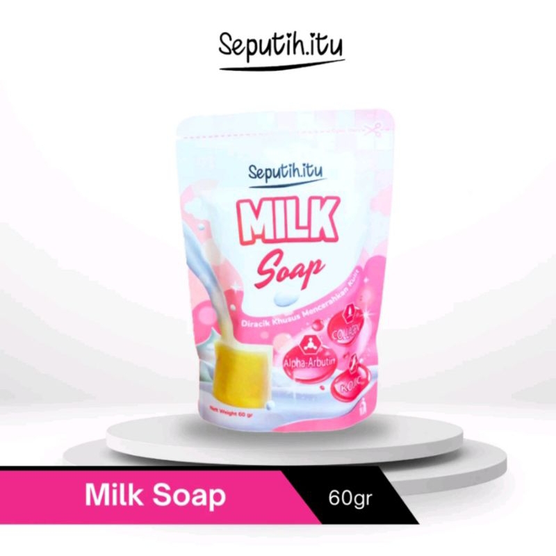 Seputih Itu Milk Soap Whitening Soap