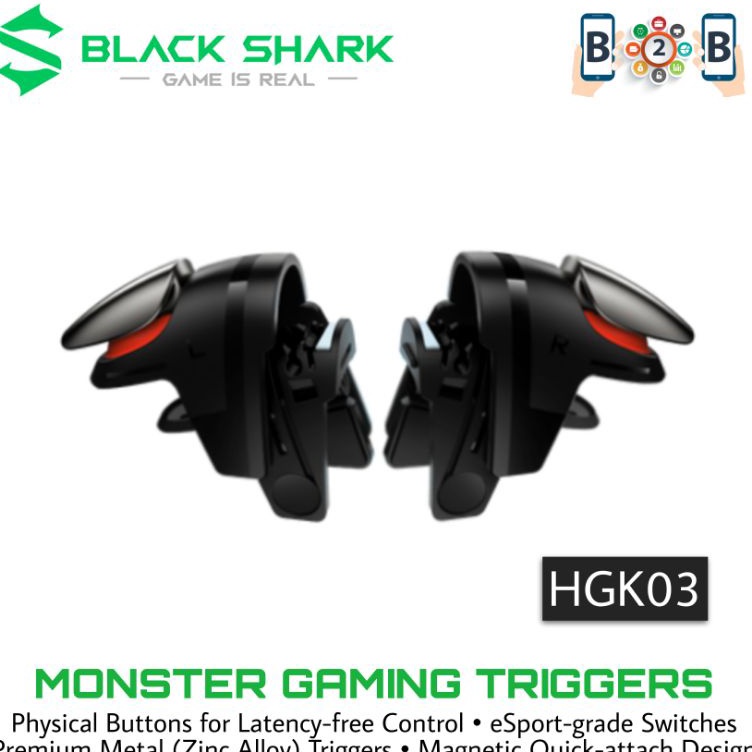 Blackshark The Monster Gaming Trigger PUBG L1 R1 Blackshark Triggers  Terupdate