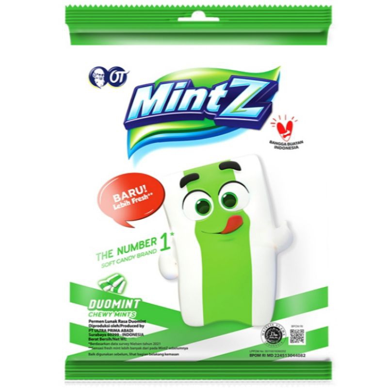 

MintZ Permen Chewy Duomint 103,5 g