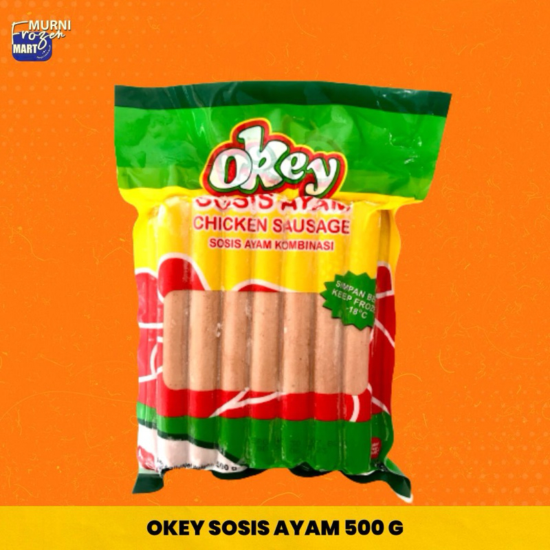 

Okey sosis ayam 500 G