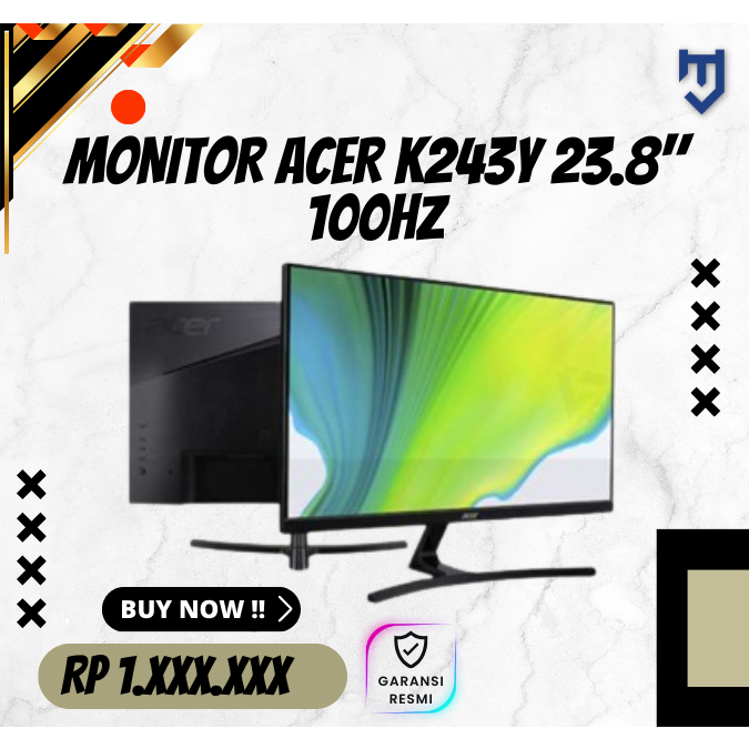 Monitor Acer K243Y 23.8" 100Hz