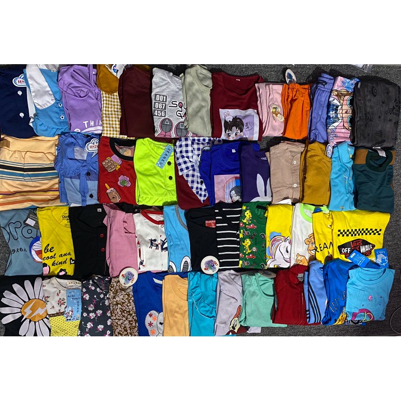 Paket usaha baju anak 50pcs