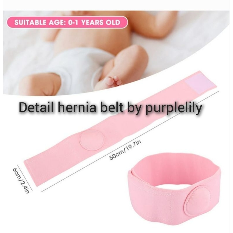 Sabuk Hernia Bayi Umbilical Hernia Belt/ Sabuk bodong bayi