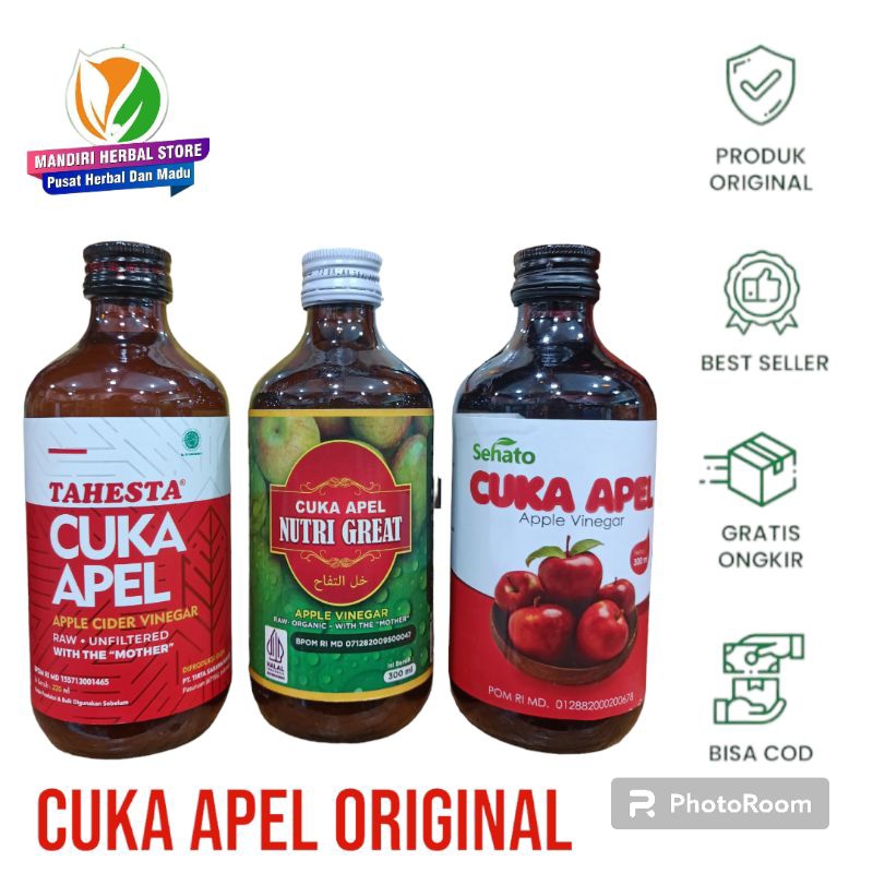cuka apel nutrigreat detox alami Cuka Apel Tahesta Cuka Apel Sehato