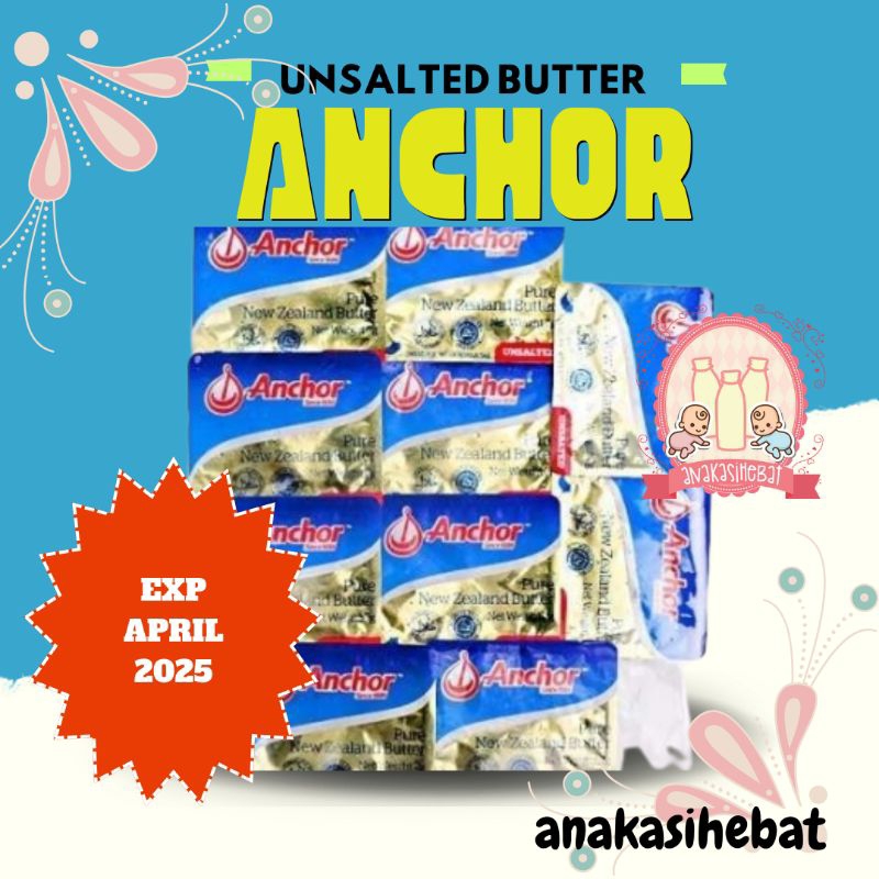 

BUTTER ANCHOR UNSALTED BUTTER ANCHOR UNSALTED BUTTER MPASI MENTEGA TAWAR MPASI UB ANCHOR MINIDISH